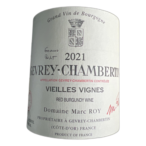 Burgundi Gevrey-Chambertin Domaine Marc Roy Vieilles Vignes 2021
