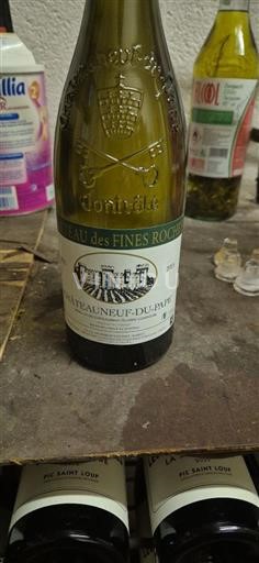 Vallée du Rhône Châteauneuf-du-pape Château des Fines Roches 2021