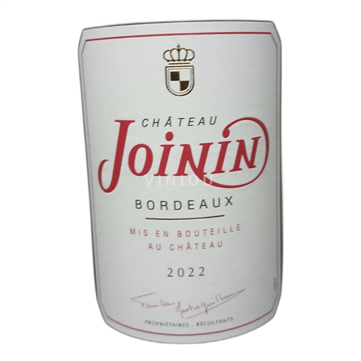 Bordeaux Château Joinin 2022