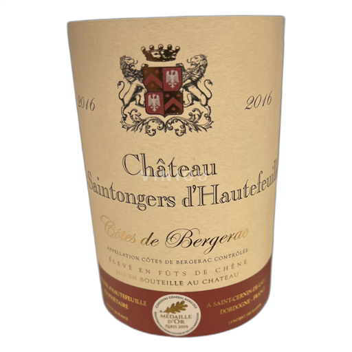 Sud-Ouest Côtes-de-bergerac Château Saintongers d'Hautefeuille 2016