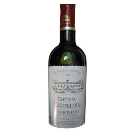 Burdeos Médoc Château Canteloup 2018