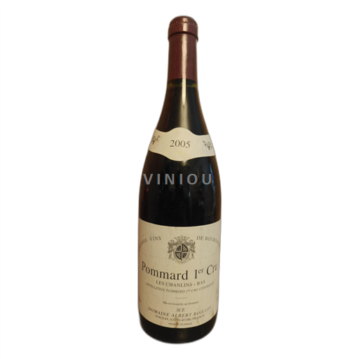 Burgundy Pommard Domaine Albert Boillot Les Chanlins - Bas 2005