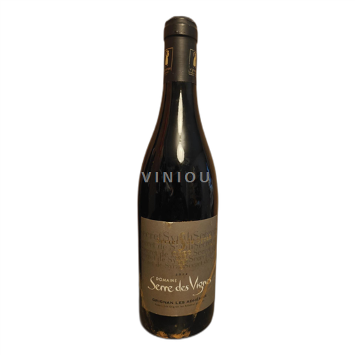 Valle del Rodano Grignan-les-adhémar Domaine Serre des Vignes Secret de Syrah 2014