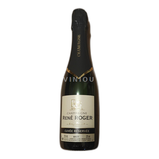 Vin Effervescent Blanc brut Cuvée Réservée René Roger Non millésimé France Champagne AOC