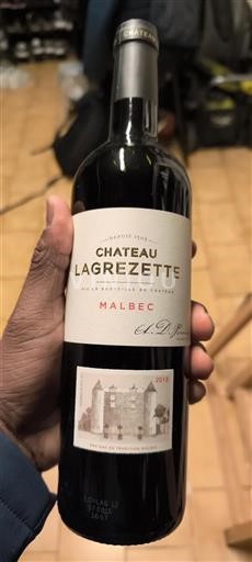 Sudoeste Cahors Château Lagrézette 2013