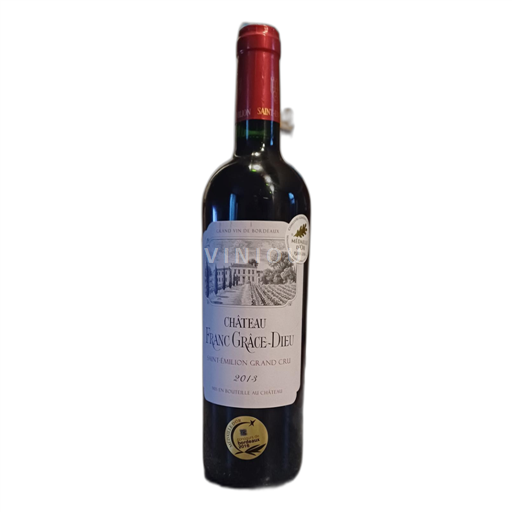 Bordeaux Saint-Émilion Grand Cru Château Franc Grâce-Dieu 2013