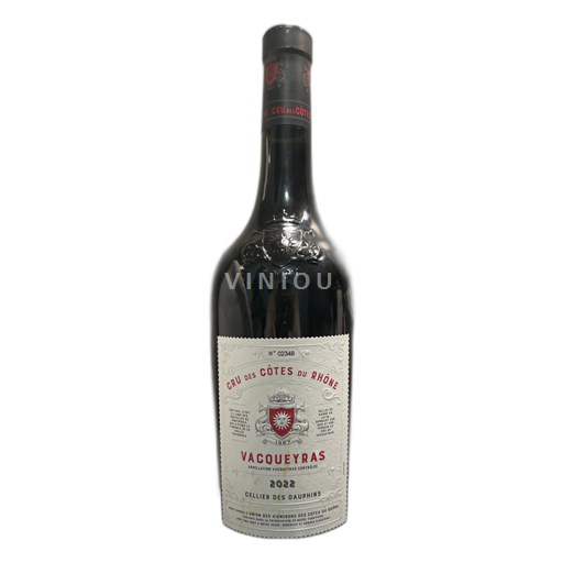 Rhône-dalen Vacqueyras Cellier des Dauphins 2022
