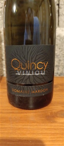 Vallée de la Loire Quincy Domaine Mardon 2023