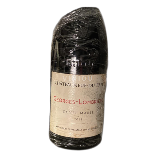 Vale do Ródano Châteauneuf-du-Pape Georges-Lombrière Marie 2018