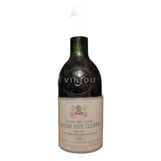 Bordeaux Graves Chateau Pape Clément 1982