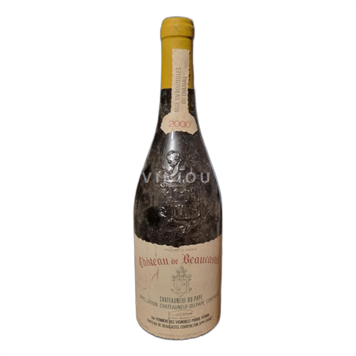 Thung lũng Rhône Châteauneuf-du-pape Château de Beaucastel 2000