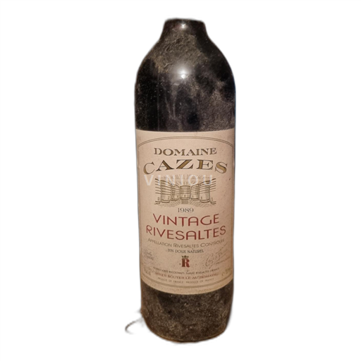 Rosellón Rivesaltes Domaine Cazes Vintage 1989