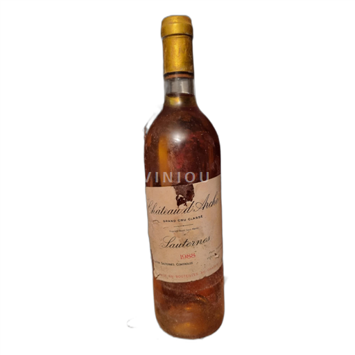 Bordeaux Sauternes Château d'Arche 1988