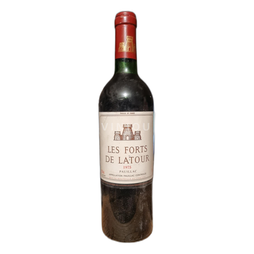 Bordeaux Pauillac Château Latour Les Forts de Latour 1975