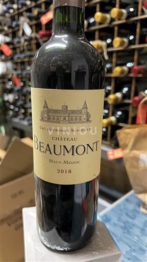 Bordeaux Haut-Médoc Château Beaumont 2018