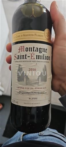 Бордо Монтань-Сент-Емільйон La Cave d'Augustin Florent 2010