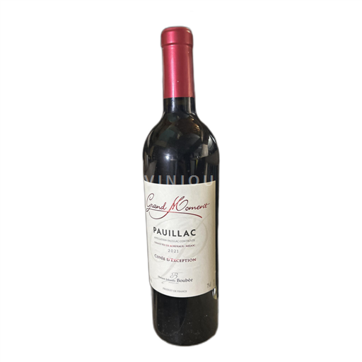 Bordeaux Pauillac Maison Johanès Boubée d'Exception 2021