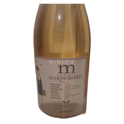 Languedoc Corbières Chateau de Marmorières La femme francaise 2018
