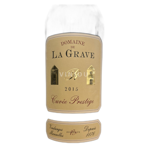 Bordeaux Non specificato Domaine de La Grave Prestige 2015