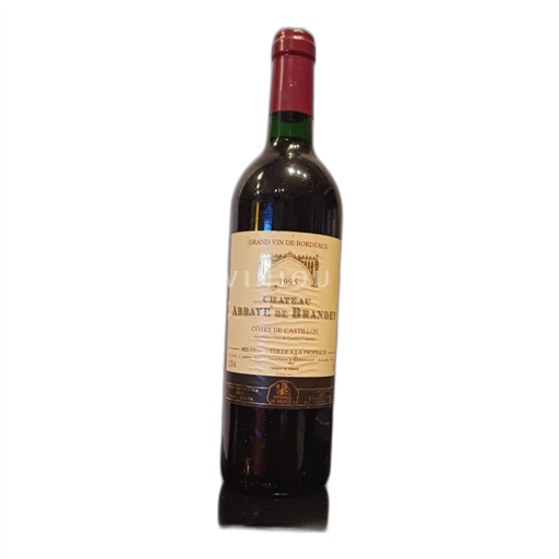 Bordeaux Castillon Côtes de Bordeaux Château Abbaye de Brandet 1995