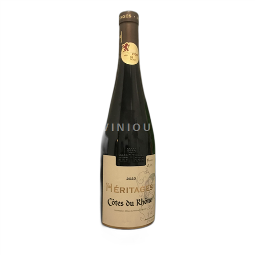Vallée du Rhône Côtes-du-rhône Héritages 2023