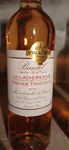 Provence Bandol La Cadierenne Grande Tradition 2022