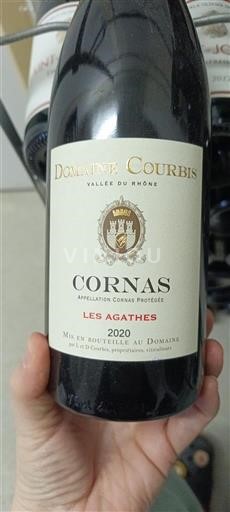 Rona dolina Cornas Domaine Courbis Les Agathes 2020