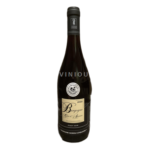 Burgundi Bourgogne Domaine Sorin Coquard Côte d’Auxerre 2022
