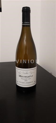 Borgonha Meursault Vincent Girardin Les Vieilles Vignes 2016