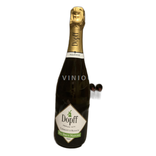 Alsace Crémant d'Alsace Dopff Bio Brut Nature Icke årgångsbetecknad