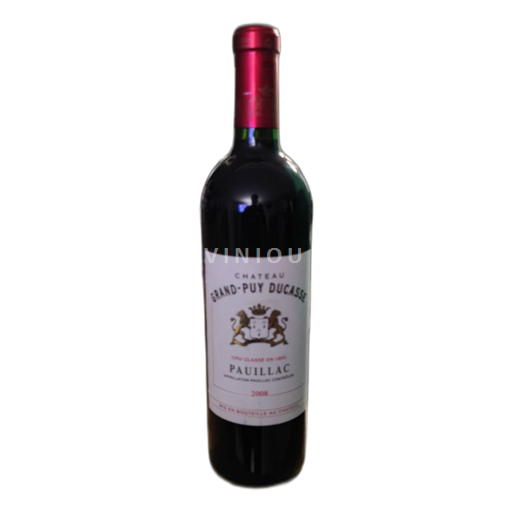 Bordeaux Pauillac Chateau Grand-Puy Ducasse 2008