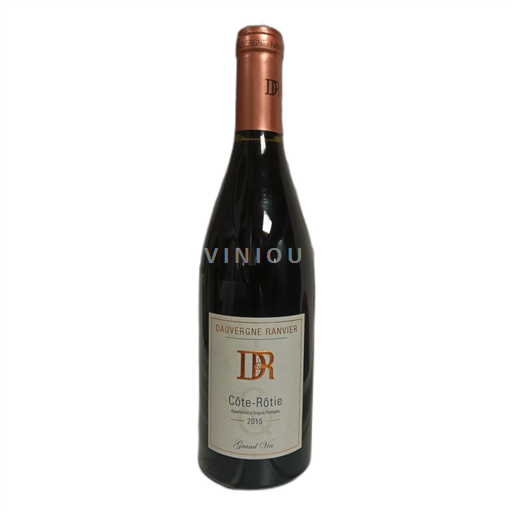 Rhônen laakso Côte-rôtie Dauvergne Ranvier 2015