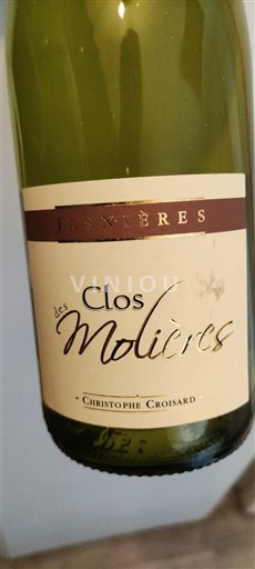 Loire-dalen Jasnières Christophe Croisat Clos des Molières 2023