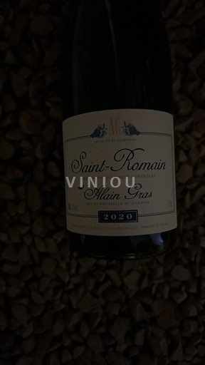 Wines Rouge sec Alain Gras 2020 France Burgundy Saint-Romain AOC