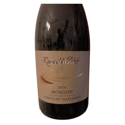 Beaujolais Morgon Château Gaillard Romuald Petit 2016