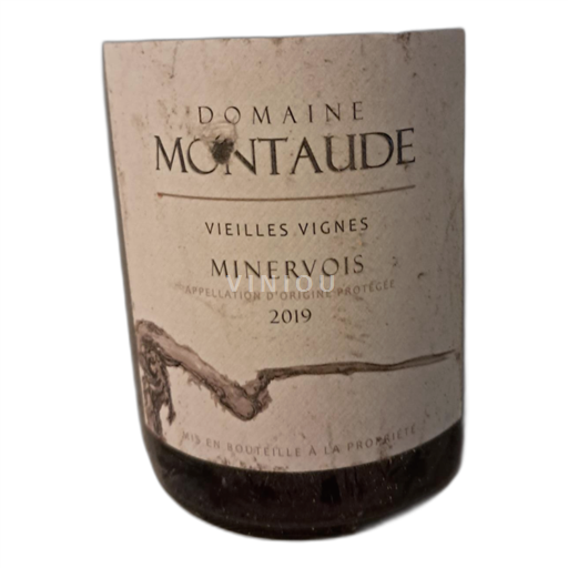 Vin Rouge sec Vieilles Vignes Domaine Montaude 2019 France Languedoc Minervois AOC