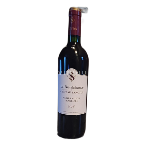 Bordeaux Saint-Émilion Grand Cru Château Sanctus La Bienfaisance 2018