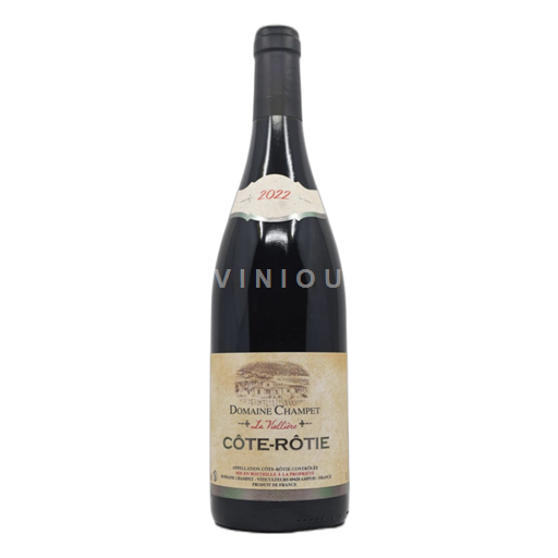 Vallée du Rhône Côte-rôtie Domaine Champet La Viallière 2018