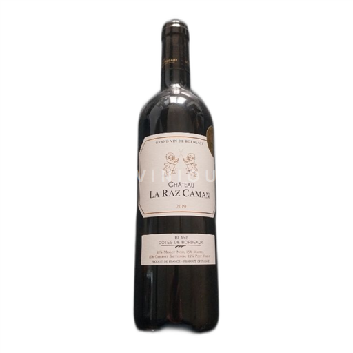 Bordeaux Blaye Côtes de Bordeaux Château La Raz Caman 2019