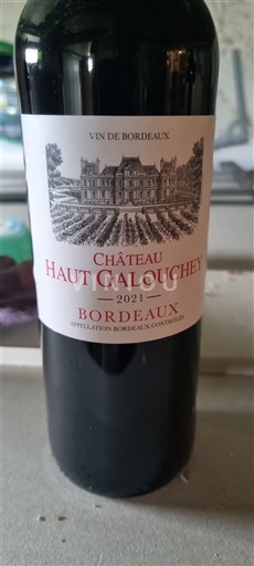 Bordeaux Château Haut Galouchey 2021