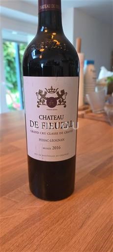 Vin Pessac-Léognan Château Fieuzal - 2000 - Avis, conseil