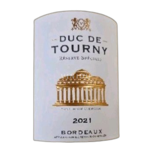 Bordeaux Duc de Tourny Réserve spéciale 2021
