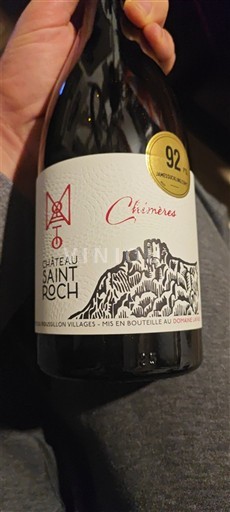 Roussillon Côtes du Roussillon Villages Château Saint Roch Chimères 2022