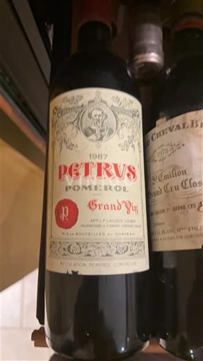 Bordeaux Pomerol Pétrus 1987