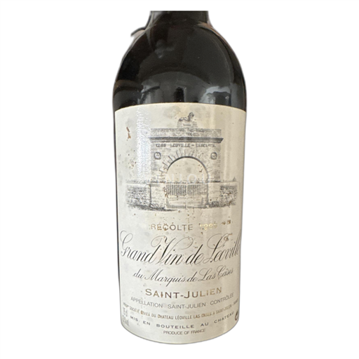 Burdeos Saint-Julien Château Léoville Las Cases Grand Vin de Léoville du Marquis de Las Cases 1999