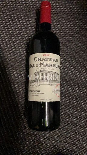 Bordeaux Saint-Estèphe Haut Marbuzet 2017