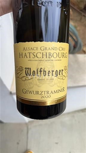 Alsace Alsace Grand Cru Wolfberger Hatschbourg 2020