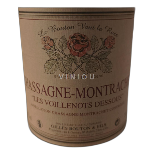 Burgundija Chassagne-Montrachet Gilles Bouton & Fils Les Voillenots Dessous 2019