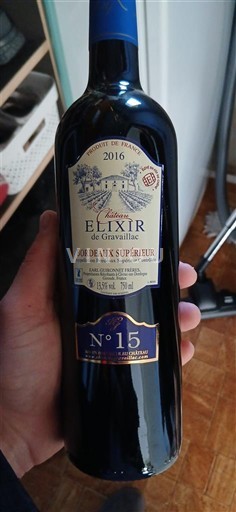 Bordeaux Bordeaux Supérieur Château Elixir de Gravaillac N° 15 2016