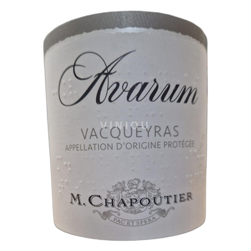 Rhône-dalen Vacqueyras M. Chapoutier Avarum 2022